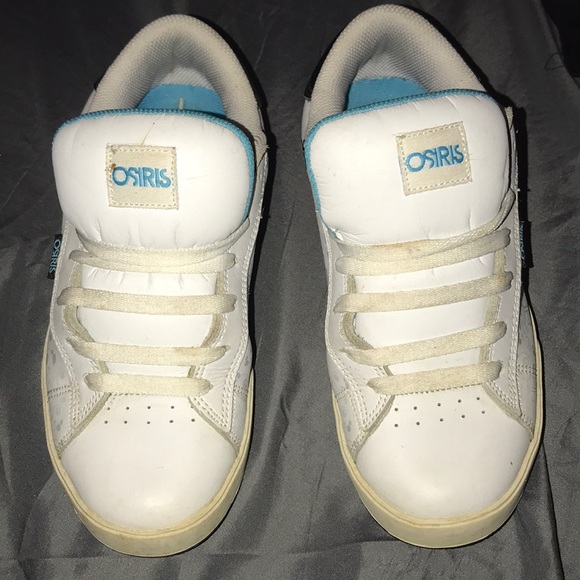 Osiris Shoes - White and blue Osiris